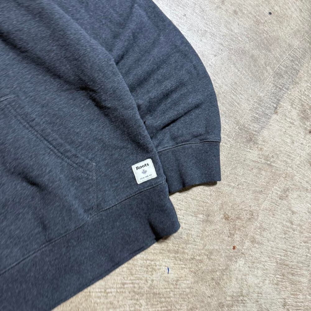 Black Roots Embroidered Logo Hoodie - Picture 5 of 8